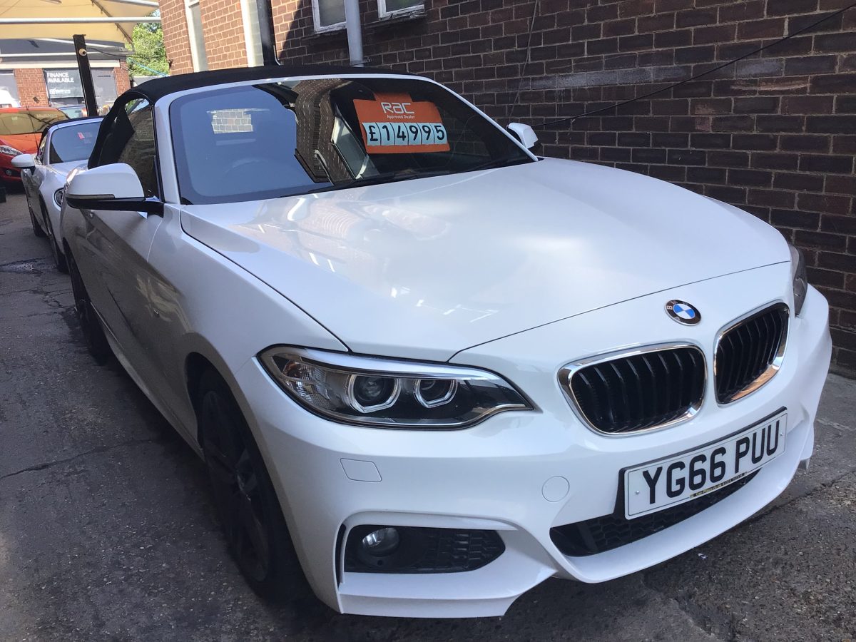 BMW 218I M SPORT 2 Door Convertible